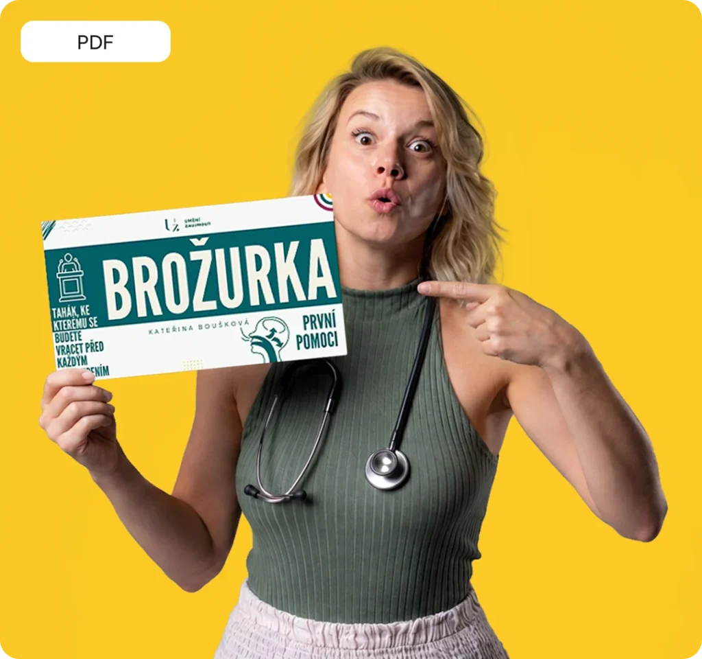 Brožurka první pomoci k lepšímu projevu